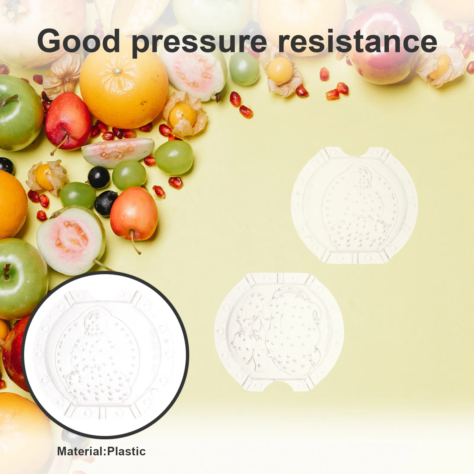 

2Pcs Transparent Melon Mold Fruit Shaping Tool for Vegetable Fruit Growing Creative DIY Garden Accessory Reusable Plastic Growth