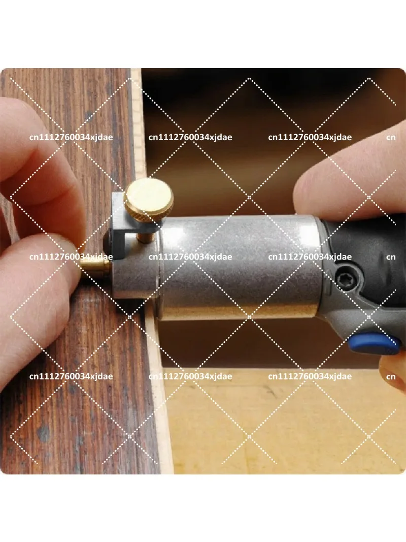 Black Extended Milling Groove Edge Trimming Strip Repair Tool Classical Guitar Milling Cutter