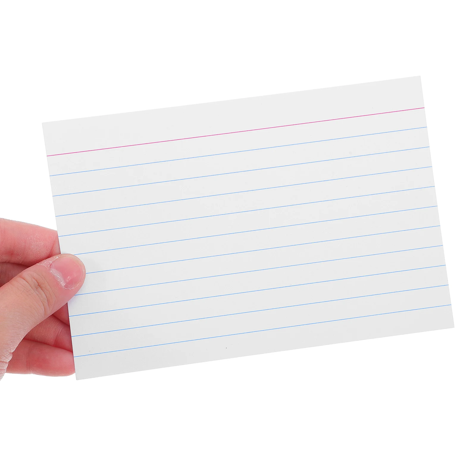 

200Pcs Heavy Card Stock Lined Index Cards Horizontal Ruled Note Cards for Learning Studying Presentations Exams Flashcards