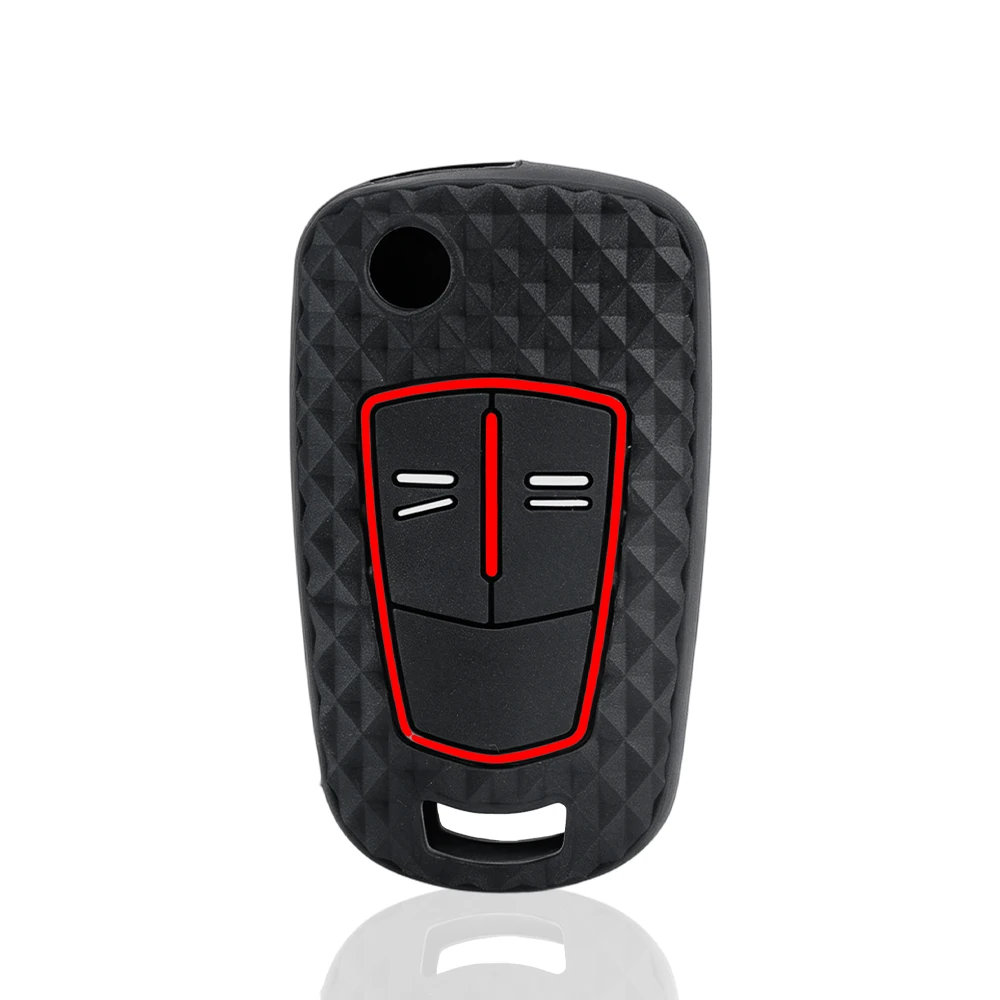Car Remote Key Cover Case Shell Keychain for Opel Vauxhall Astra J Corsa D Insignia Vectra C Zafira Signum Accessories 2 Buttons