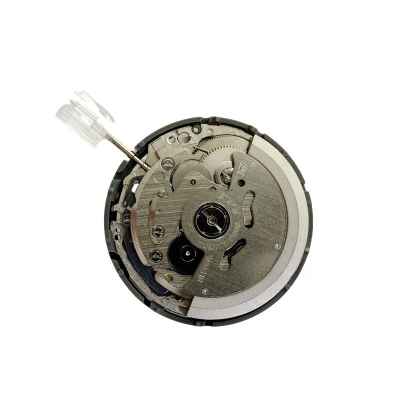 ملحقات حركة الساعة لحركة NH36A لحركة ميكانيكية بتقويم مزدوج ثلاثي الدبابيس NH36 #4