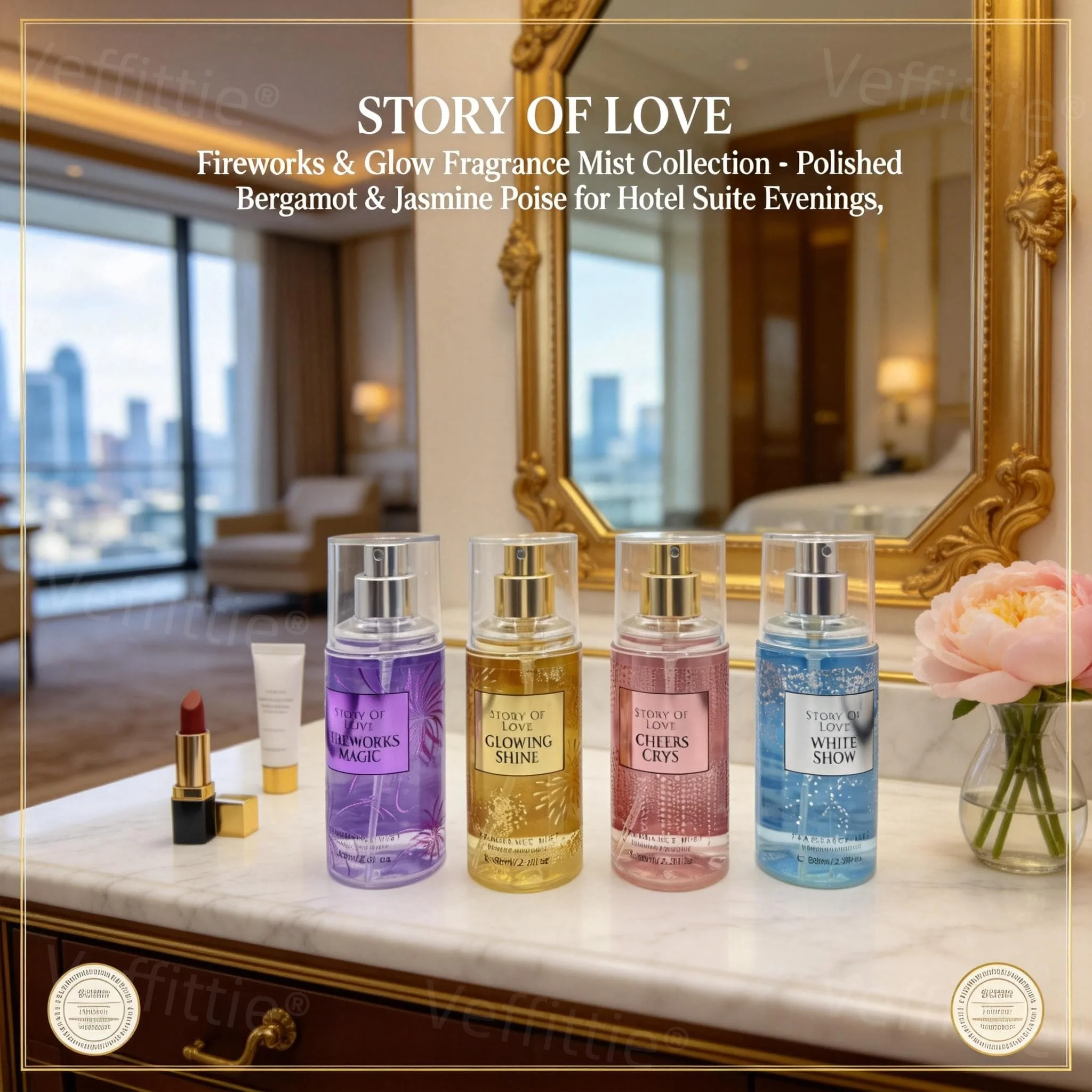 

Executive Floral Amber Fragrance,Sophisticated Office Aroma, Premium Daily Wear Spray for Urban Professionals, Elegant Workplace