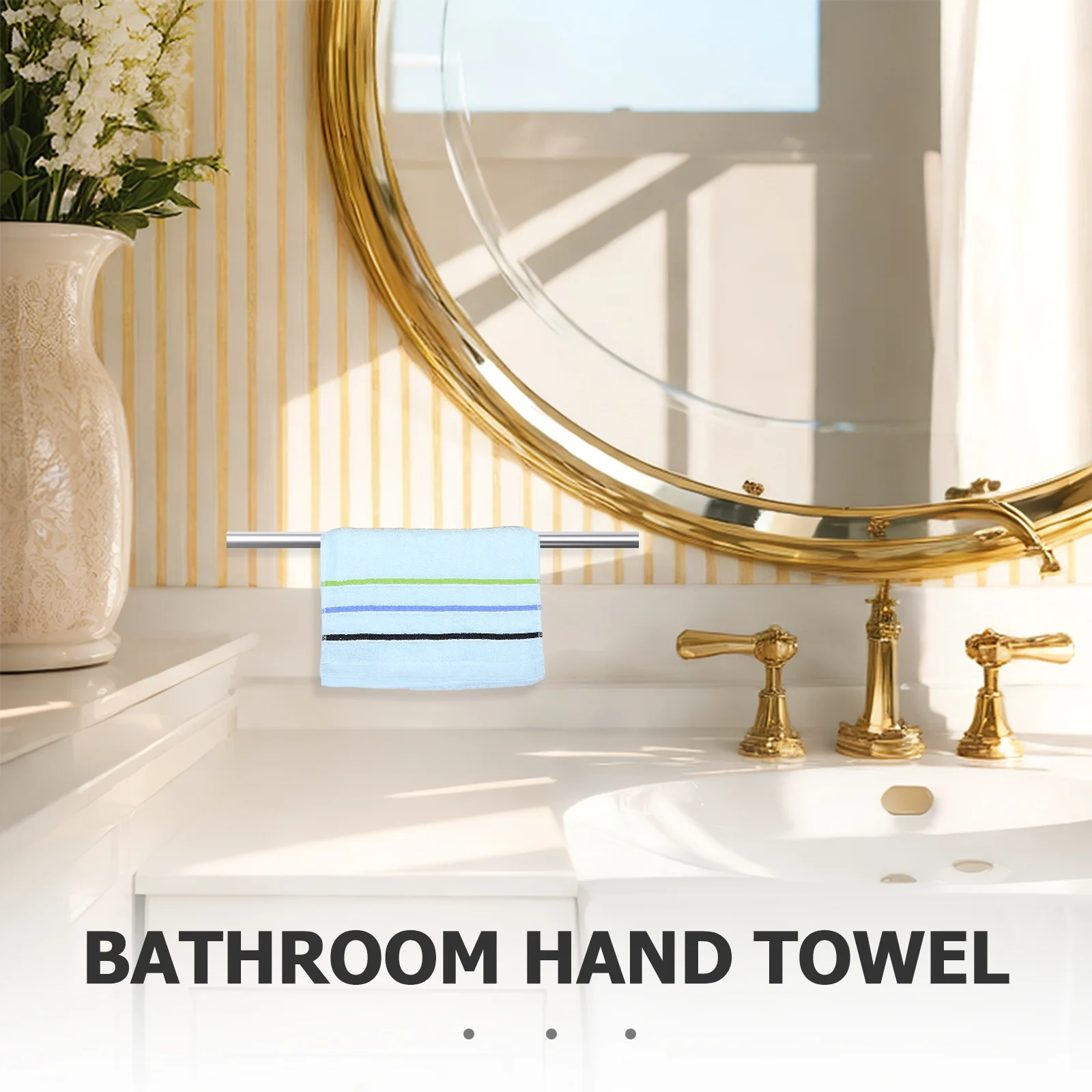 3 قطعة مناشف القطن الجاكار الناعمة أنيقة الحمام مناشف اليد ماصة للغاية مناشف الوجه الاستخدام اليومي مجموعة مناشف قطن