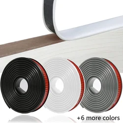 U-Shape Edge Banding, TPE Self Adhesive Veneer Edging Trim Flexible Edge Protector, DIY Furniture Edge Strip for Countertop