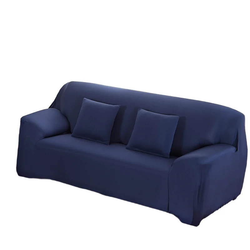 Milk silk elastic sofa cover all-inclusive universal cover for all seasons, anti-cat scratching sofa cover, lazy person's one-pi