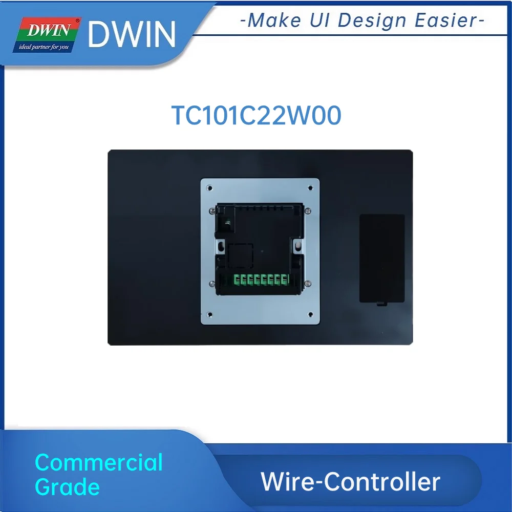 DWIN 10.1 Inch 350nit 1280*800 Tuya Wifi Smart Touch Ultra-thin IPS LCD Display Capacitive Screen Control Panel Wired Controller