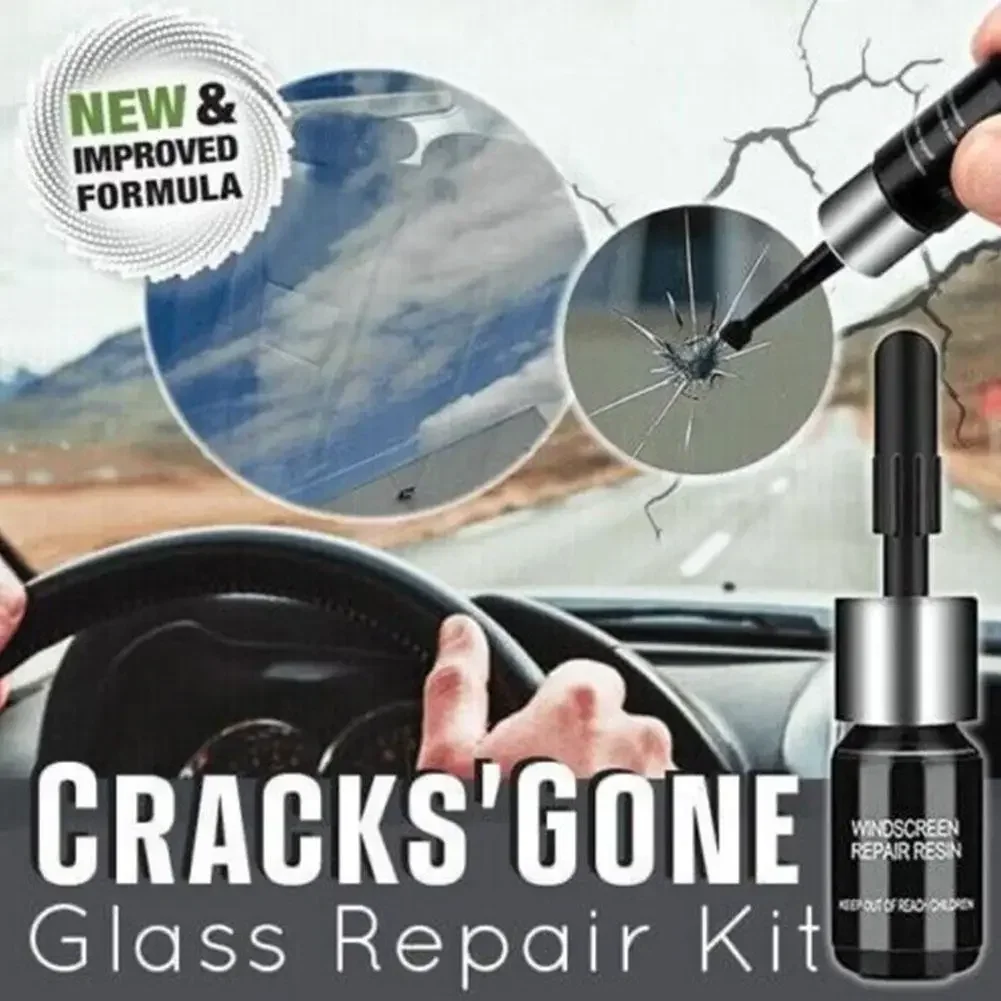 DIY Car Windshield Cracked Repair Tool Upgrade Auto Glass Repair Fluid Auto Window Scratch Crack Restore Car