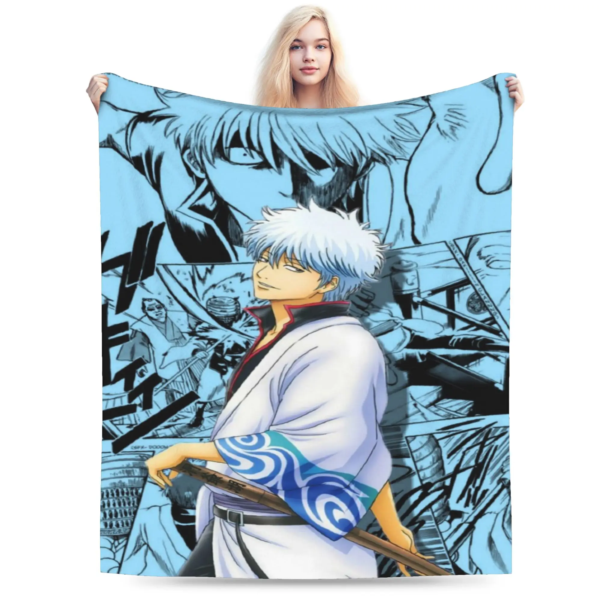 Gins Tamas Elizabeths Blankets Soft Fleece Healing Present  Throw Blanket Plush Thin Quilt