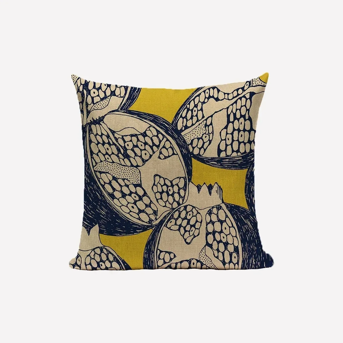 Fruit-Patterned Cushion Covers For Modern Decor Pattern Cushion Cover Suitable For Sofa Bedroom Car Pillow Cover