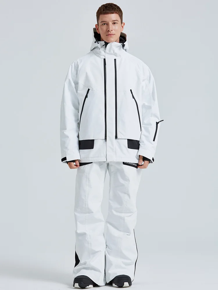 MUTUSNOW 2025 New Ski Suit Unisex Waterproof Windproof Thermal Snow Jacket And Pants Set for Couples Outdoor Winter Sports - Image 4