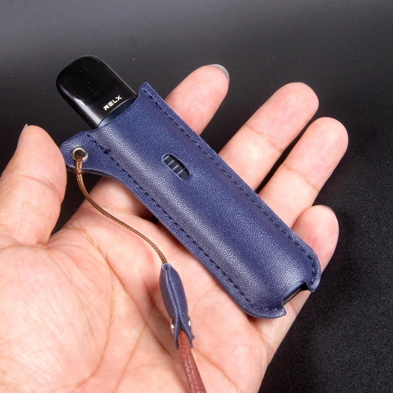Anti-lost Lanyards Pen Rope Leather Cover Holster for Relx Phantom Device - view 6