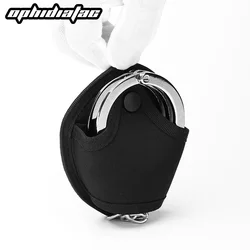 Outdoor Multifunctional Nylon Waist Bag Molle Handcuff Holder Bag Sport Activities Handcuff Pocket Hunting Accessories