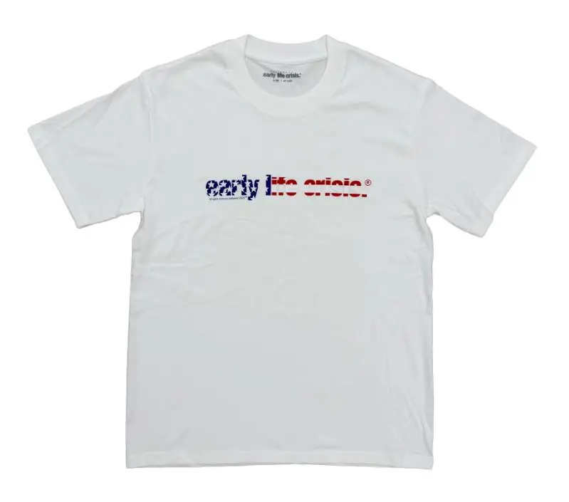 New Men NETTSPEND EARLY LIFE CRISIS AMERICA Merch T Shirts T-Shirt Hip Hop Skateboard Street Cotton T-Shirts Tee Top US size E29