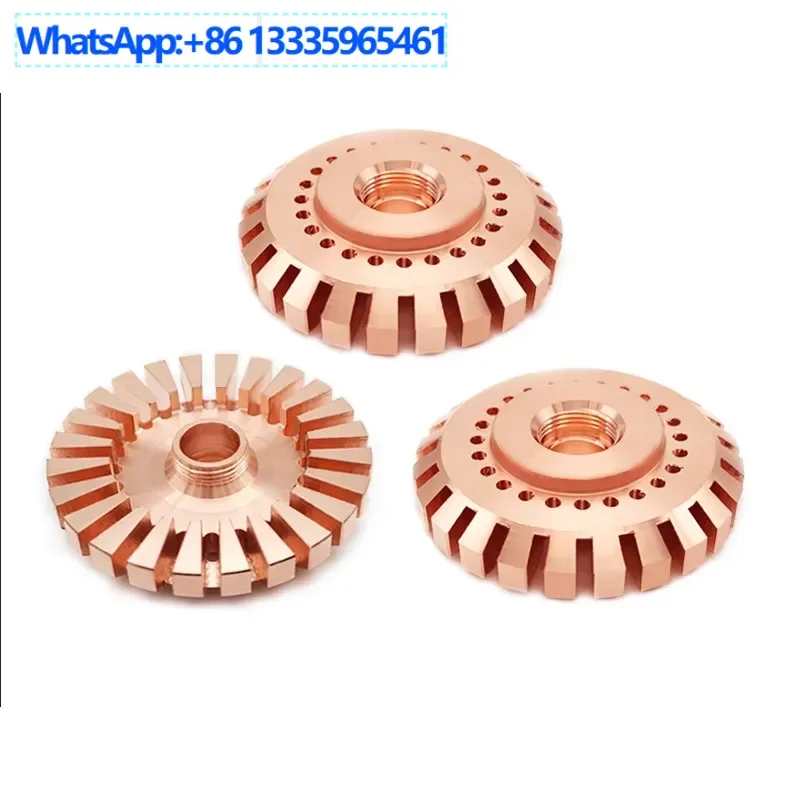 

2PCS Laser Cooling Block Pentium Chutian Nozzle Cooling Block Fiber Laser Cutting Accessories Cutting Head Nozzle Cooling Block