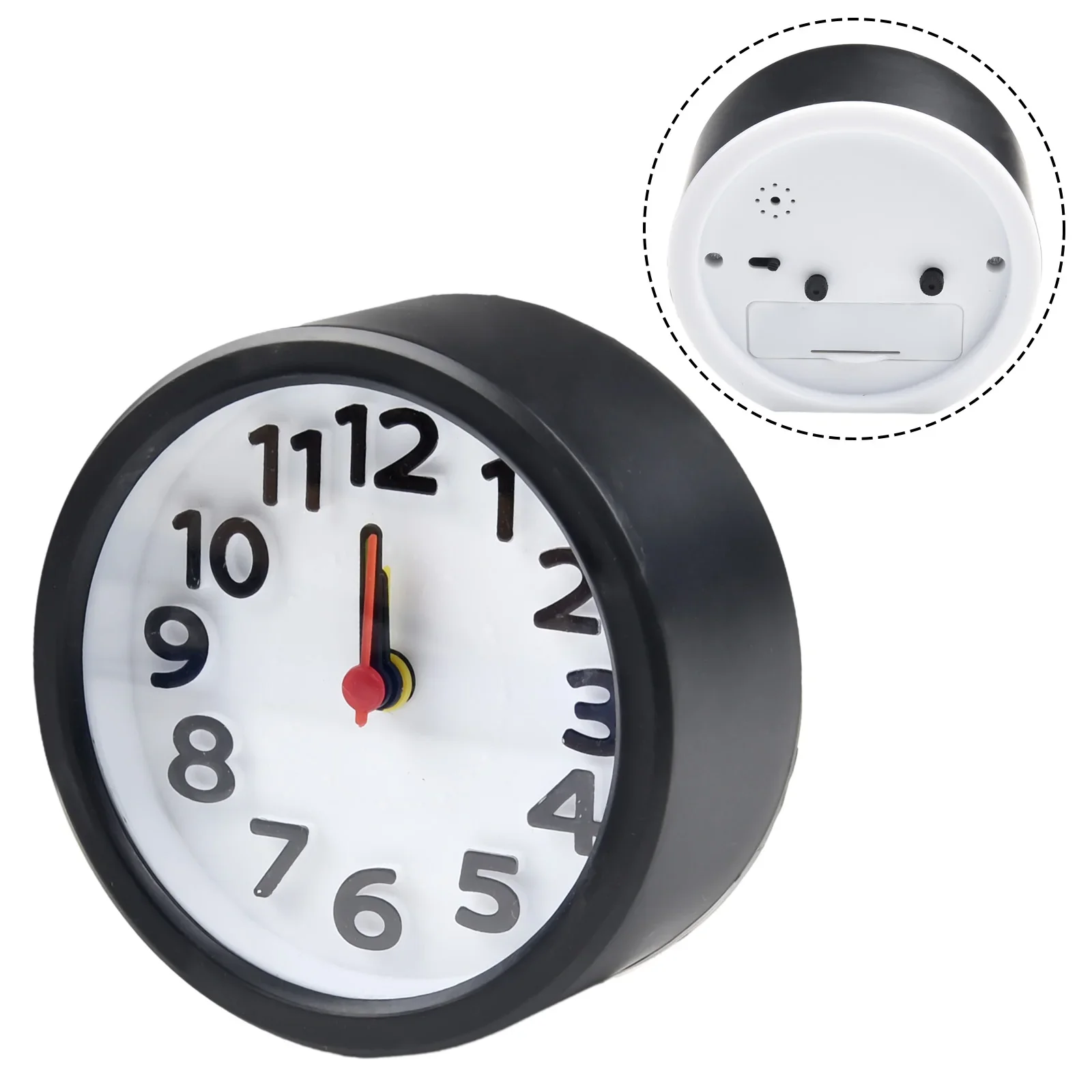 Clocks Alarm Clock Battery Operated Bedroom Desktop Digital Pointer Multi Function Night Light Number Circular