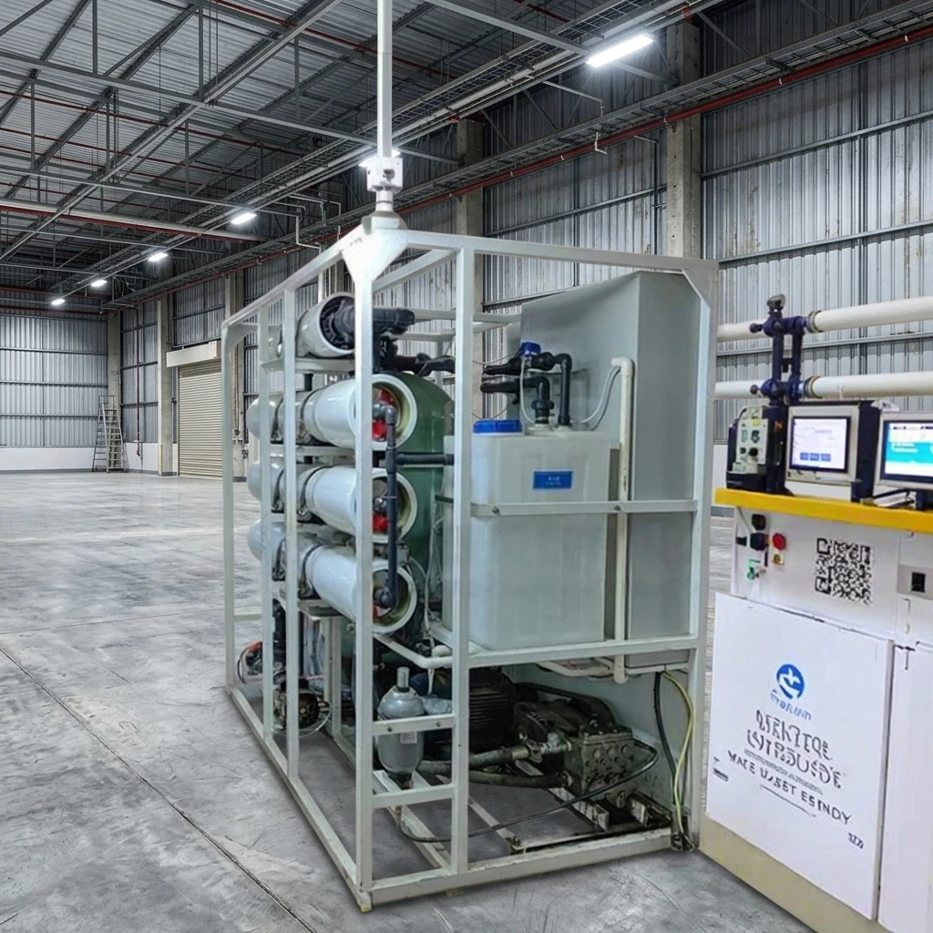 Industrial RO Water Purifier 50TPD Seawater Reverse Osmosis Filter System Machinery for Water Treatment Customize