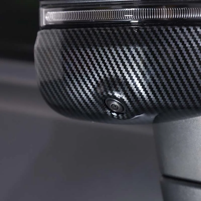 

For 2024+ models Haval H9 exterior mirror protective cover Automotive exterior accessories ABS carbon fiber pattern 2pcs