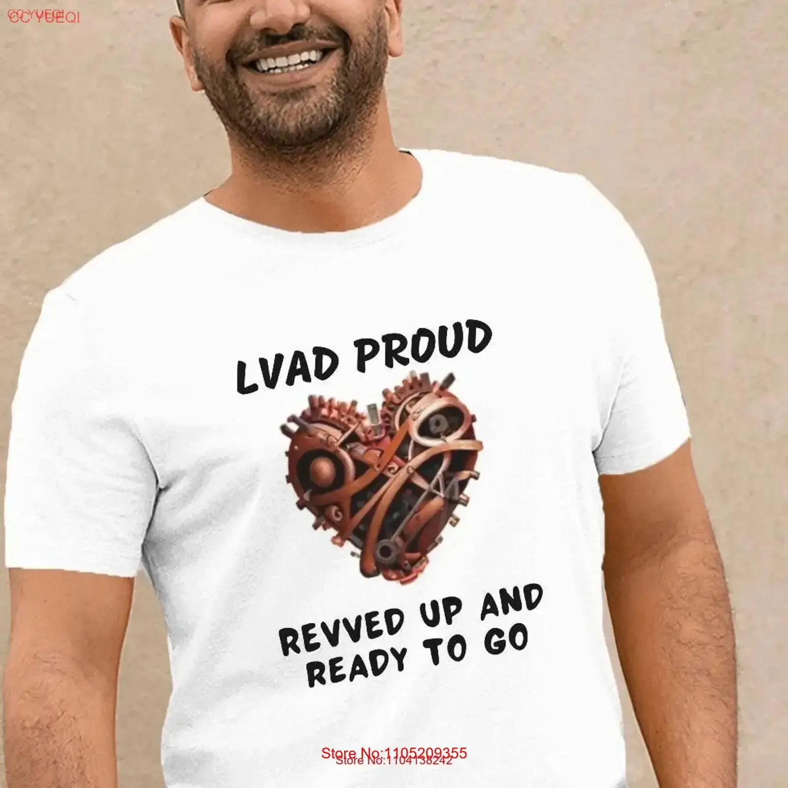 Lvad T Shirt Heartm…