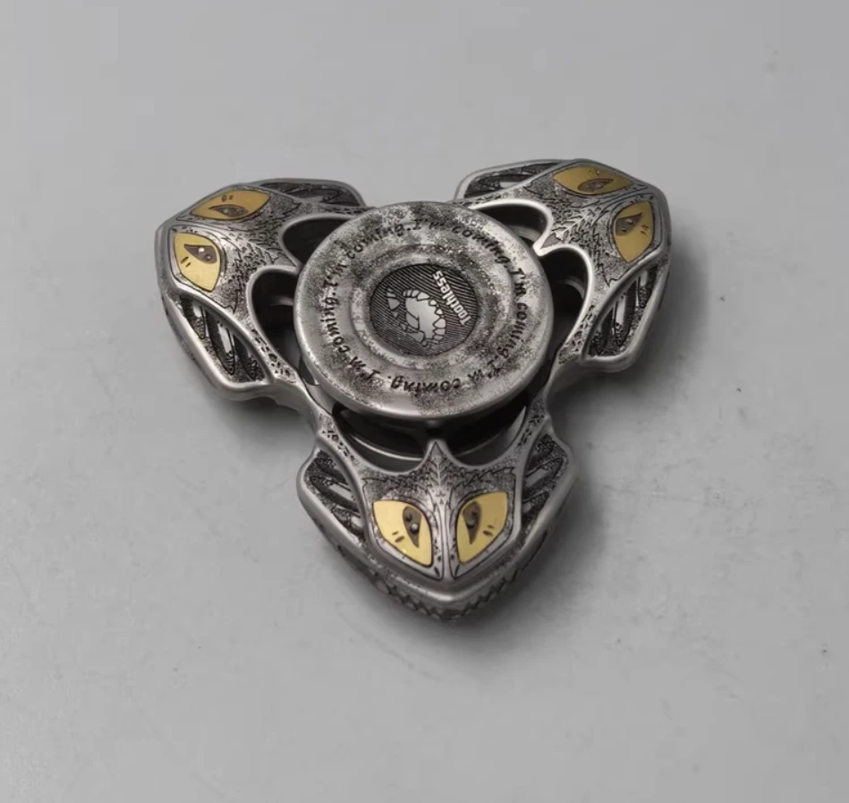 

Б/У EDC беззубая версия для резьбы, спиннер, гироскоп на кончике пальца, декомпрессионные игрушки