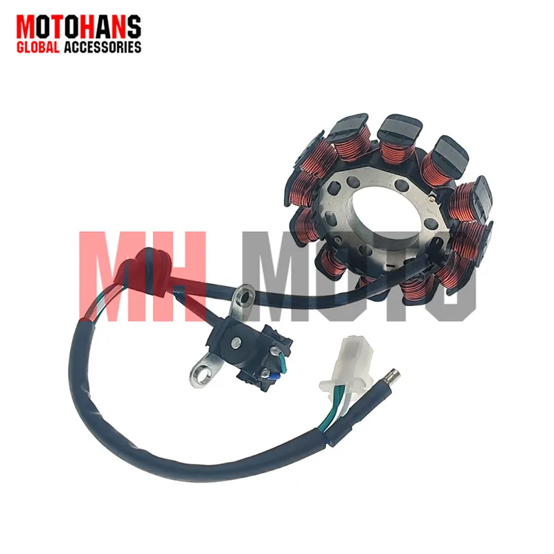 MOTORCYCLE MAGNETO COIL A/C 12 COILS 4 HOLE FOR HONDA XR150 XR150L CB150