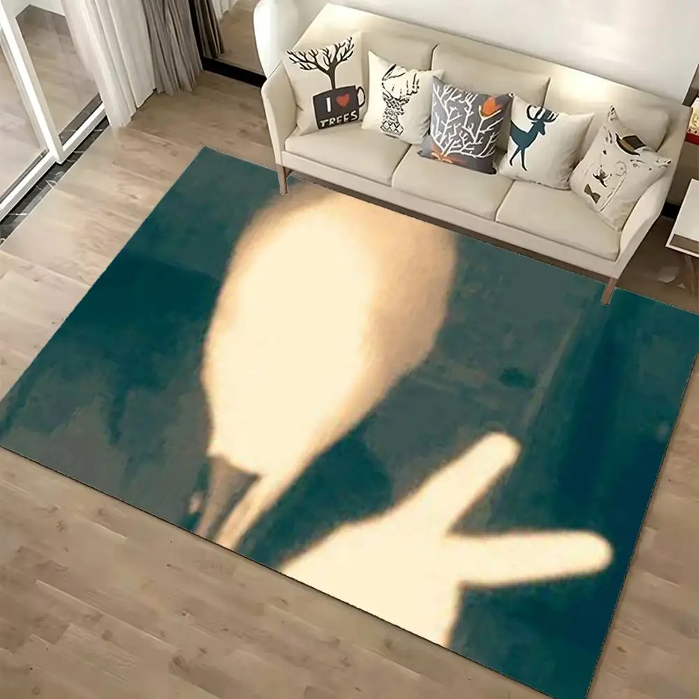 S-Slenderman Creepypasta Floor Mat Bathroom Absorbent Mat Rugs Simple Door Dirt-resistant Mat Home Kitchen Mat