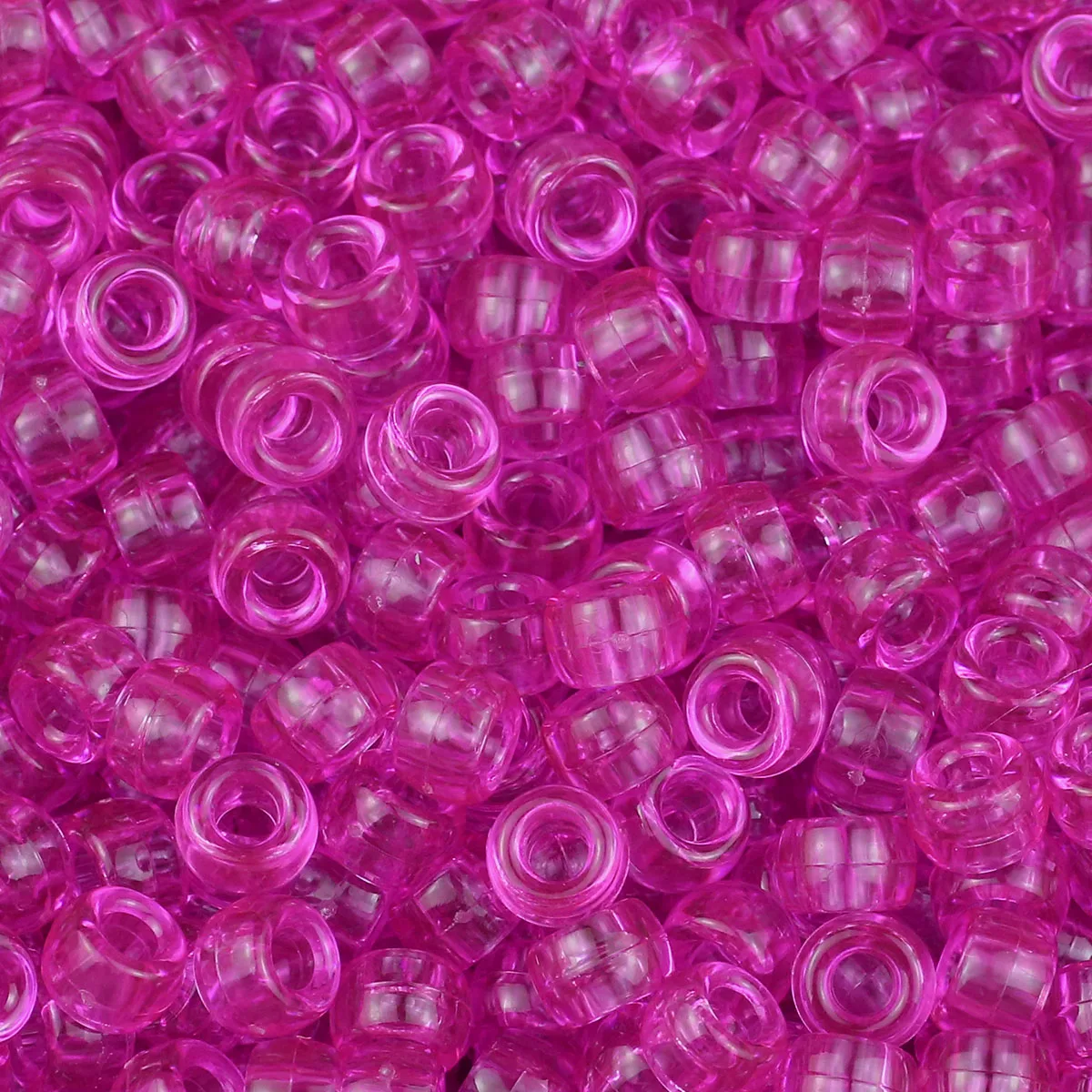 200-1200 Stuks veelkleurige Groot Gat Pony Kralen Plastic Kralen Voor Armbanden Maken DIY Ambachten Sieraden Sleutelhangers en Decoraties