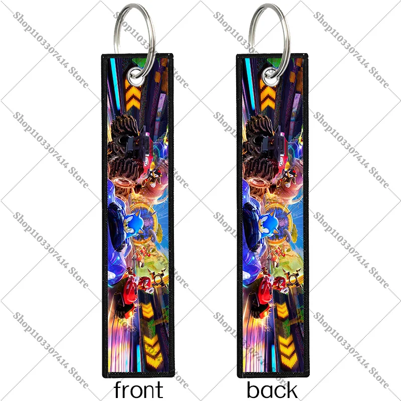 Anime Game Creative Keychain Accessories Cartoon Cute Keyrings Hedgehog Fashion Keyring Backpack Bag Ornament Birthday Gift 2026 - view 5