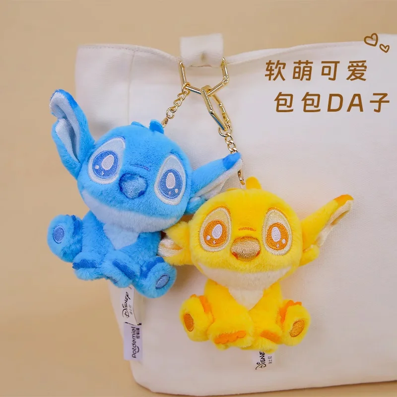 

Плюшевый брелок Disney Stitch, мягкая кукла, кулон, плюшевые игрушки, детские подарки на день рождения и Рождество для мальчиков и девочек