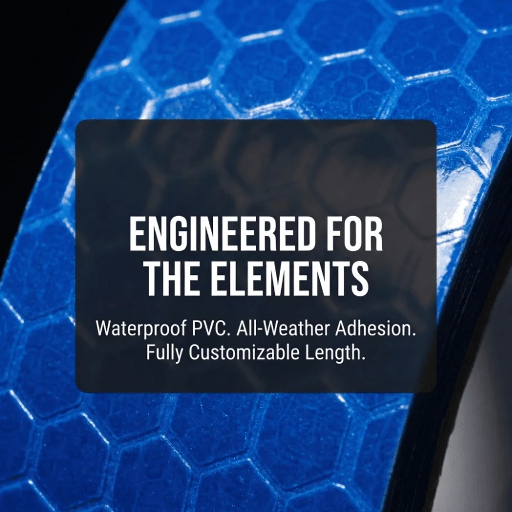 

5 шт., 0,4 дюйма x 26 футов, светоотражающая наклейка для велосипеда, водонепроницаемая, высоковязкая, светоотражающая лента для велосипеда, шестиугольный узор