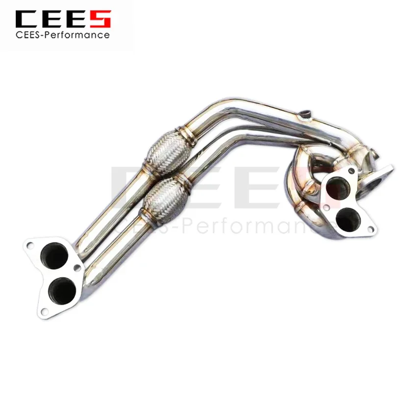 CEES Exhaust System For Toyota 86 GT86 FT86 Scion FR-S 2.0L Headers Without Catalyst No cat Downpipe Exhaust Manifold Car Parts