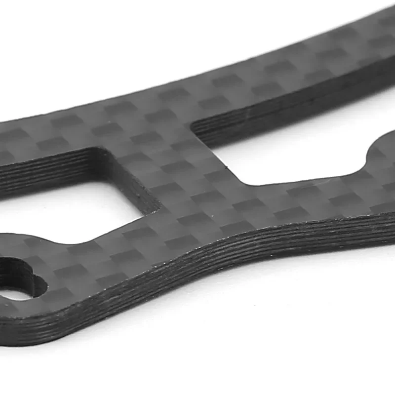 Carbon Fiber Front Bumper Support Plate for Tamiya TA08 1/10 RC Car Upgrade Parts Accessories