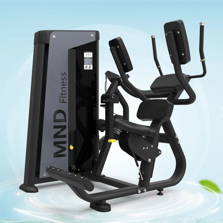 Sports Equipment Pin Loaded Fitness Equipment Matrix Abdominal Machine Commercial Gym Equipment