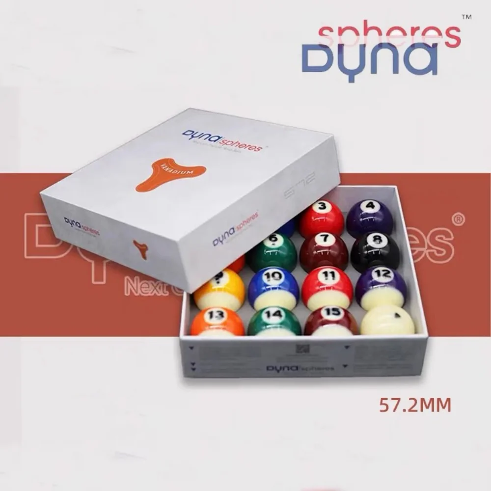 DYNASPHERE Phenolic Resin Billiard Pool Ball Set 2-1/4