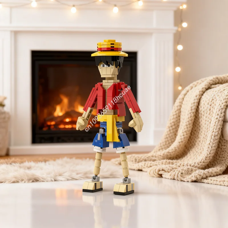 170 قطعة MOC الخالق لوفي نموذج اللبنات البناء لتقوم بها بنفسك لعبة هدايا عيد الميلاد تجميع فكرة الطوب الاطفال التعليم الإبداعي