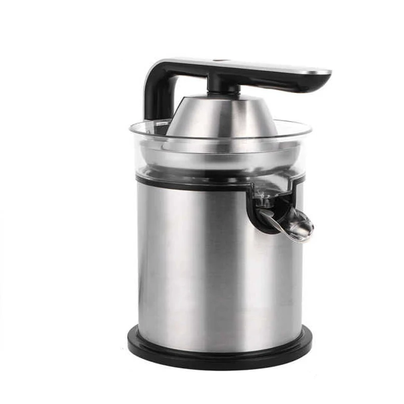 Separatore di succo di scorie 220V/300W spremiagrumi elettrico di grande calibro per uso domestico, macchina per succo di frutta all'arancia al limone, macchina per succhi