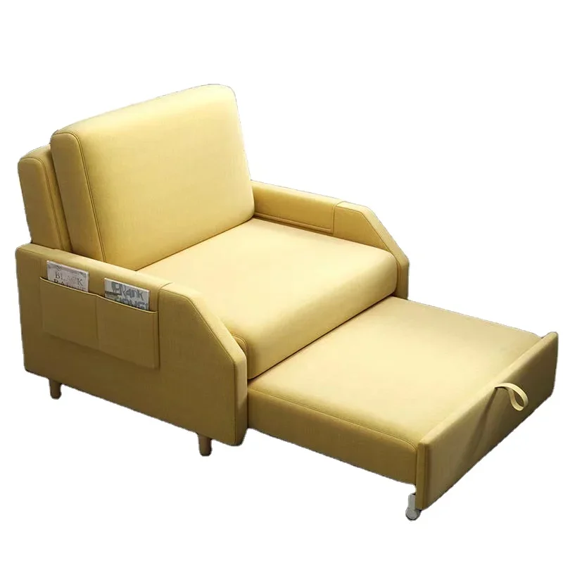 Wholesale Sofa Bed Folded Multi-functional Household Single Bed Small Family Rental Housing Economy Special Price Bed