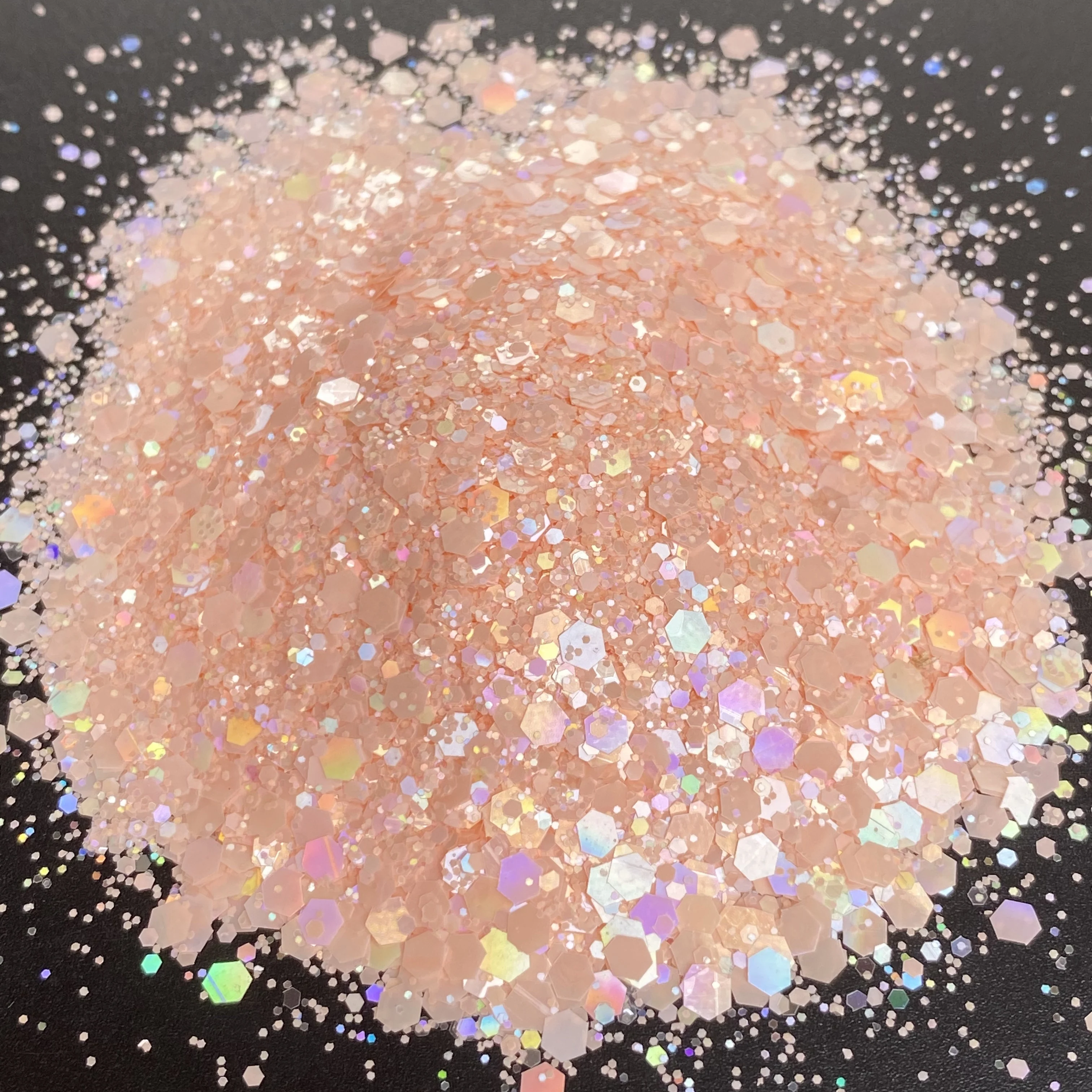 50g/Bag Macarone Crystal Nail Flakes Opal Nail Glitter Sequin Holographic Nail Art Paillette Manicure