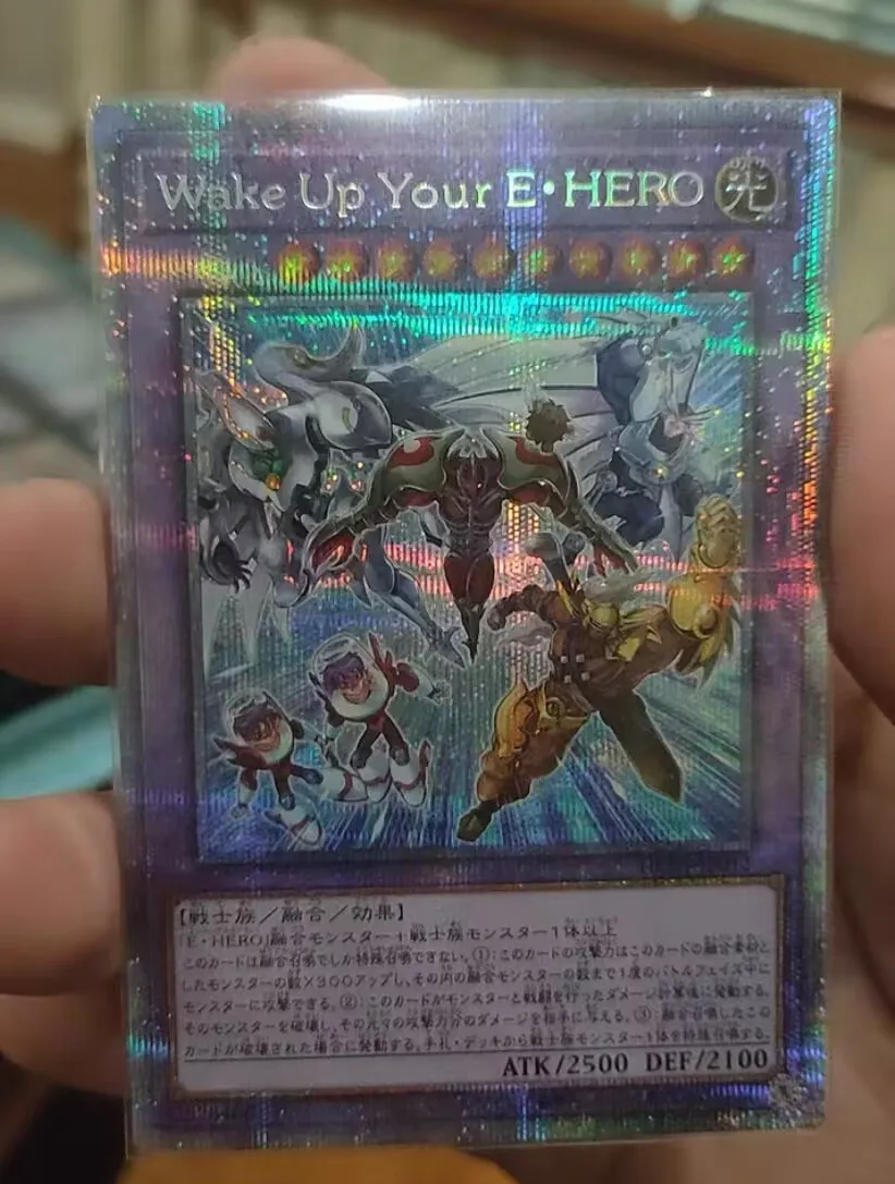 

Wake Up Your Elemental HERO - Prismatic Secret Rare HC01-JP012 - YuGiOh Japanese