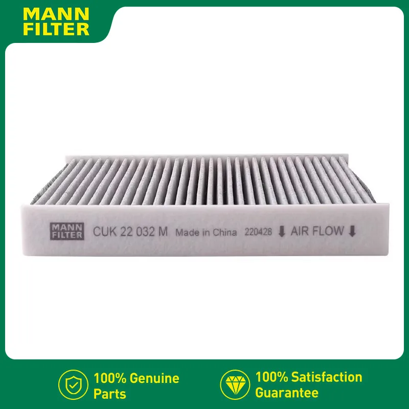 MANN FILTER AC Carbon Cabin Air Filter for Mazda CX-9 2015-2023 TC CUK22032 87139-06190 87139-0K070 TK4861J6X