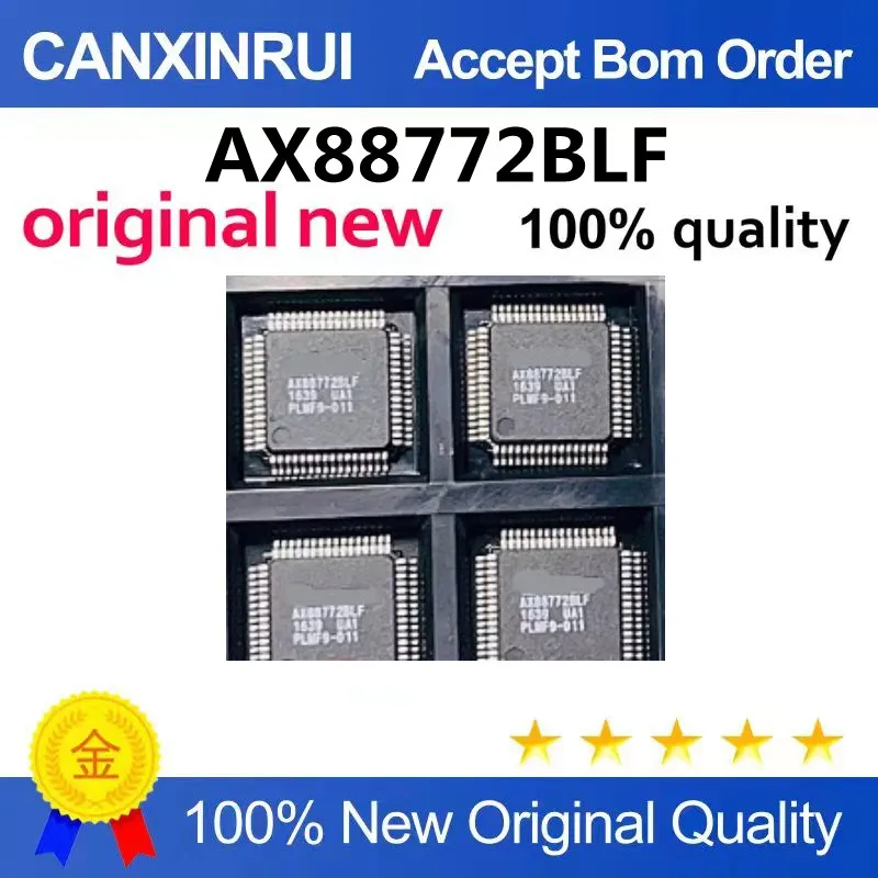 AX88772BLF ASIX QFP-64 controlador Ethernet Chip tarjeta de red USB nuevo Original en Stock