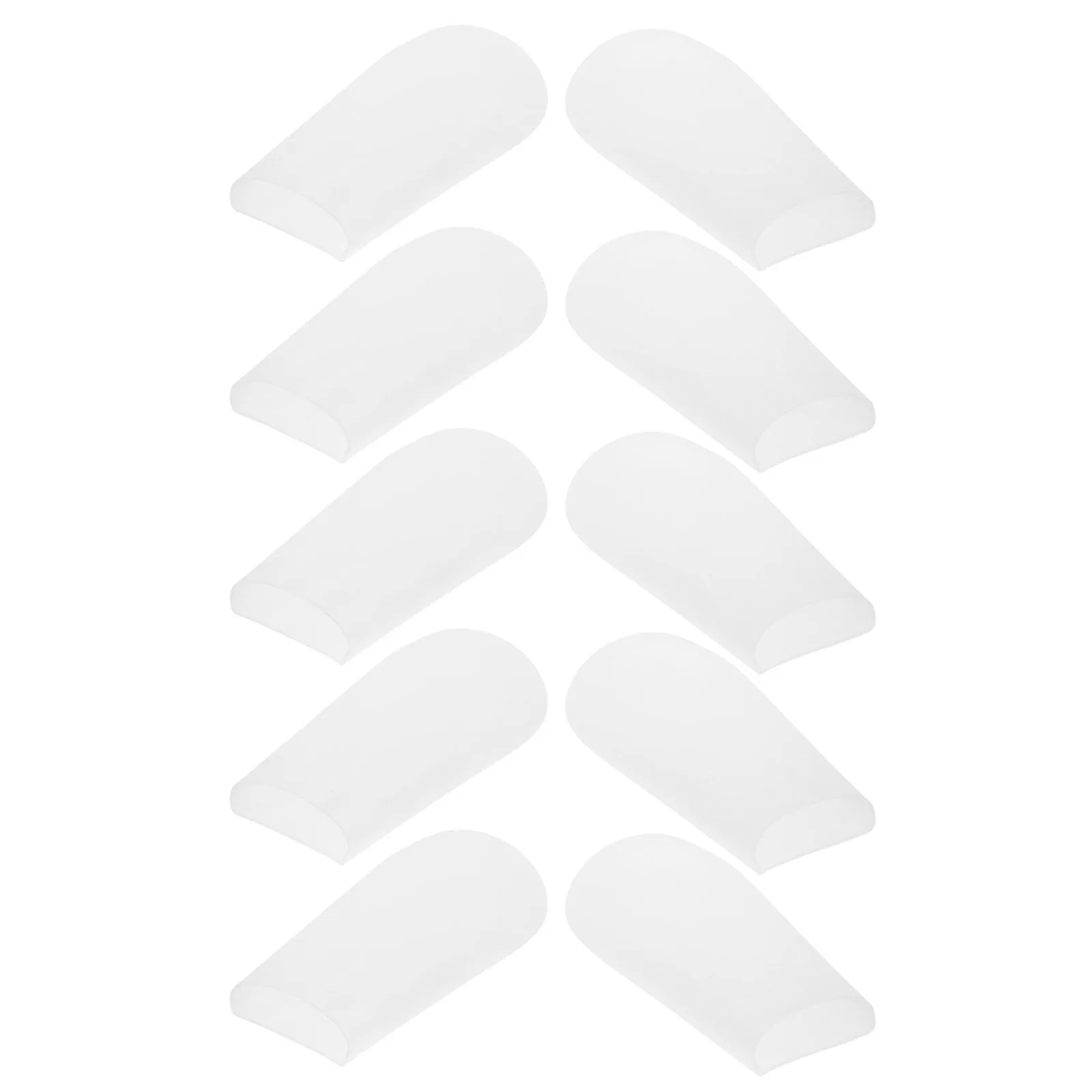 

10pcs Silicone Hanger End Protectors 3-3.6Cm Width Anti-Scratch Nonslip Grip Caps For Clothes Rack Wire Shelf Thread Cover Hook