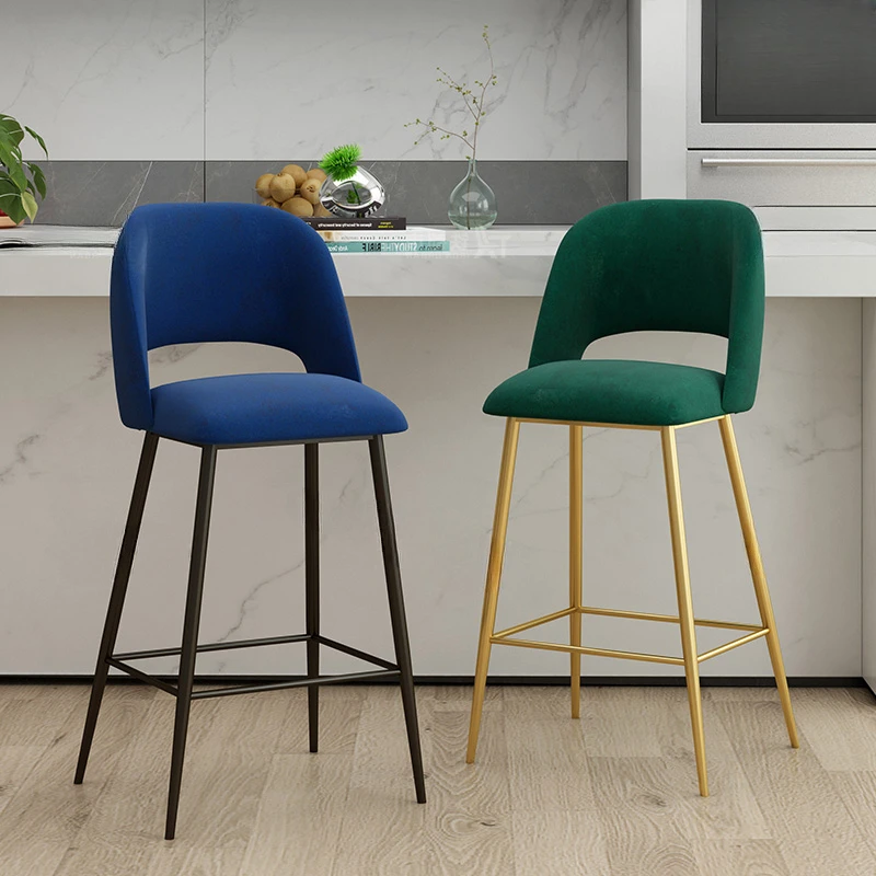 High Chair Cheap Counter Kitchen Stools Stool Bar Luxury Ergonomic Chairs For Cafeteria Design Mid Century Garden Iron Furniture