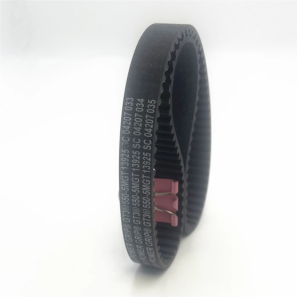 PowerGrip GT3 550-5MGT Neopren 110 Zähne Zahnriemen 3D-Drucker Werkzeuge Motorrad E-Bike Mittelmotor Spindelantriebsriemen – Detail 5