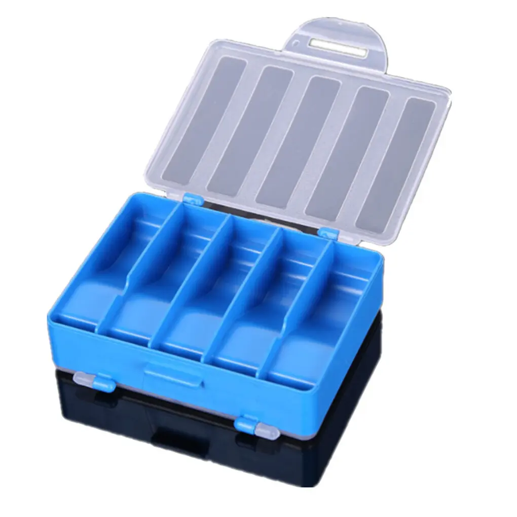 10 Compartments Fishing Tackle Box Bait Lure Hooks Storage Case Fishing Tool Sorting Box