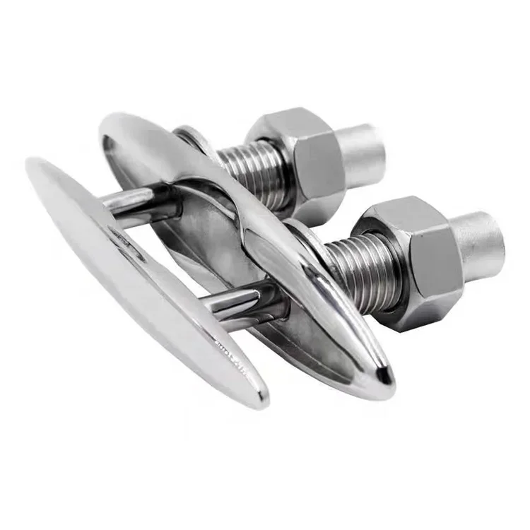 

316 Stainless Steel Heavy Duty Polish Marine Hardware Pop up Cleat Boat Cleat