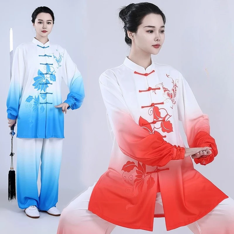 Lightweight Breathable Tai Chi Suit Spring Autumn Kung Fu Uniform Loose Fit Linen Blend Martial Arts Clothing Unisex
