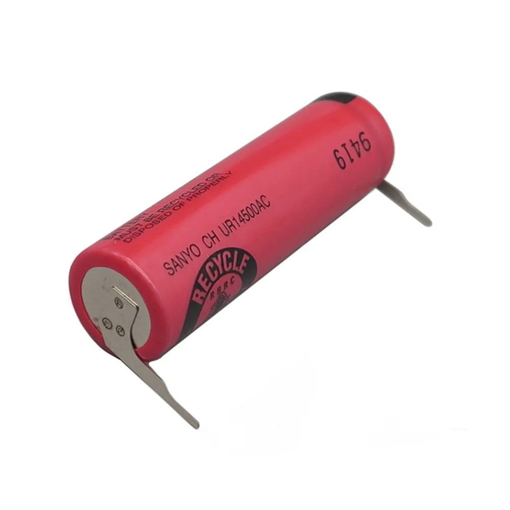 Sanyo UR14500AC аккумулятор для электрической зубной щетки для Philips HX9360 HX6340 HX6610 HX6970 HX6511 HX6711 HX6730 HX6920 HX9340 HX9360