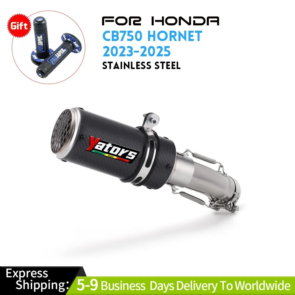 

For Honda CB750 Hornet 2023-2024 Hornet 750 Exhaust Mid Link Pipe 51mm Slip-on Exhausts Pipes Exhaust Systems