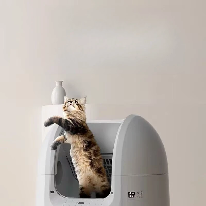 Smart cat litter box, automatic shit shoveling machine, electric cleaning, closed toilet, cat products, oversized