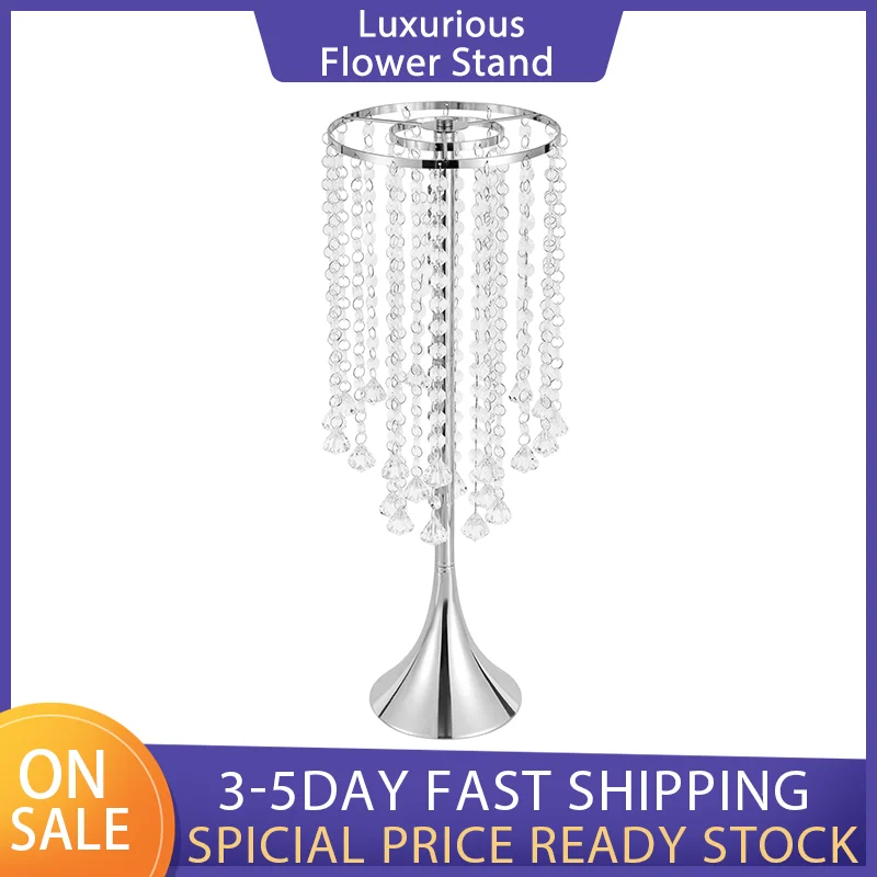 

10Pcs Tabletop Flower Stand Vase Wedding Arrangement Centerpieces for Wedding Party Dinner Home Decor